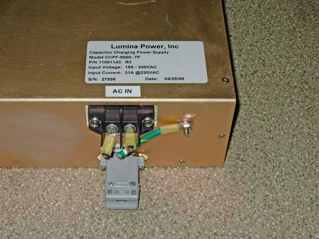 Lumina Power激光电源维修