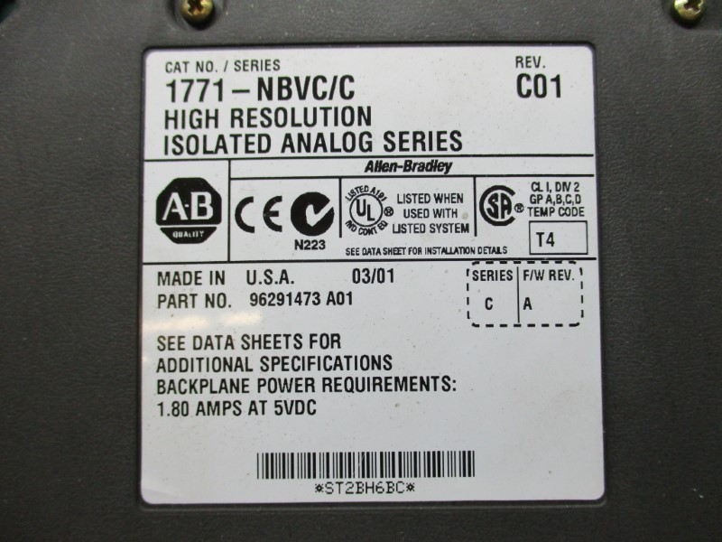 1771-NBVC AB PLC